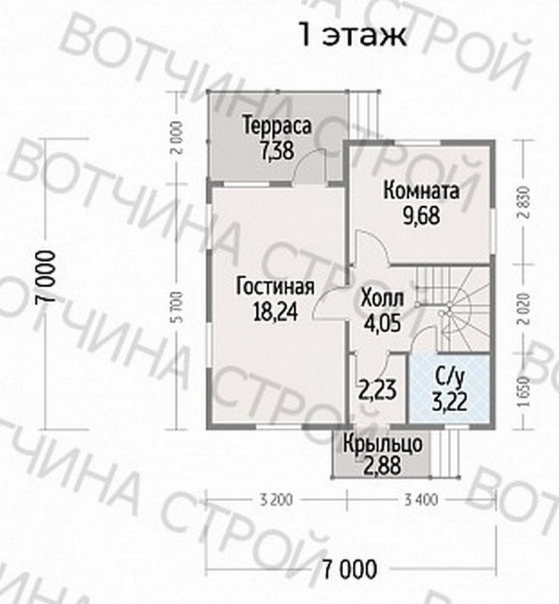  Проект каркасного дома «Соло» 