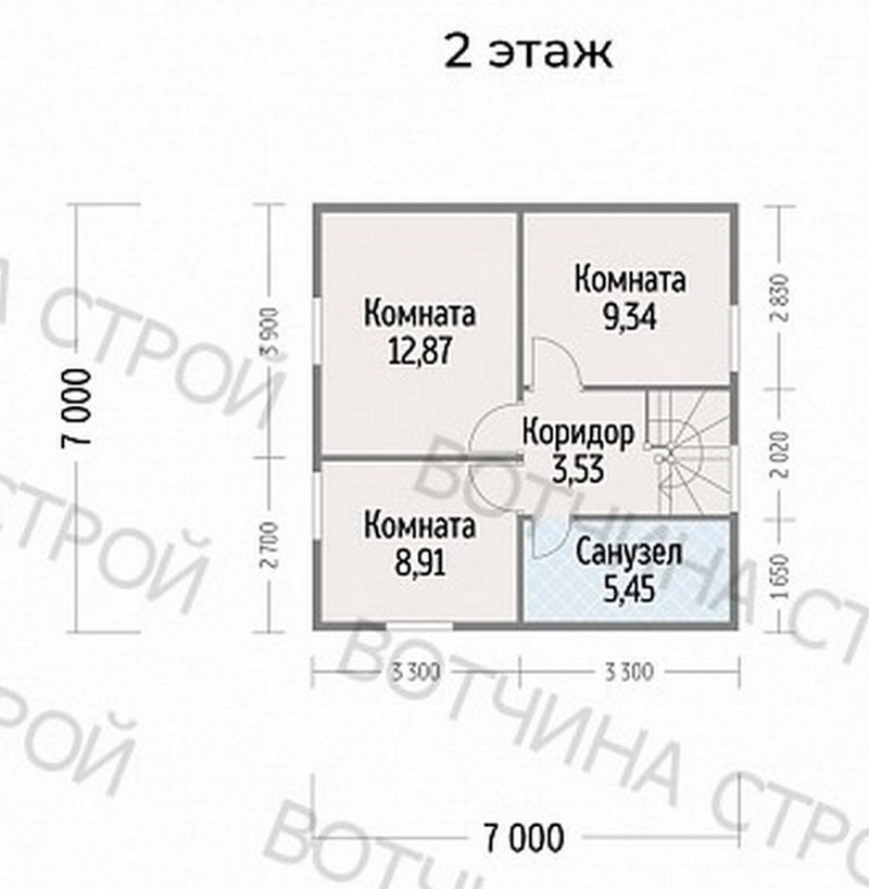  Проект каркасного дома «Соло» 
